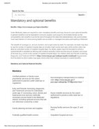 Mandatory and optional benefits _ MACPAC