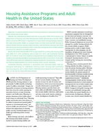 Fenelon et al - Housing assistance programs and adult health in the US - AJPH - February 2017