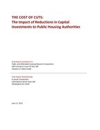 Economic Impact of Funding Cuts to Public Housing